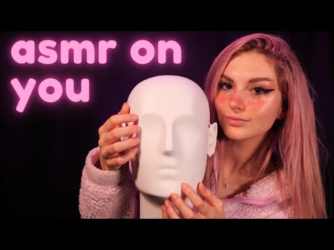 [ASMR] Ear to Ear Tapping & Scratching On Your Head // Whispering