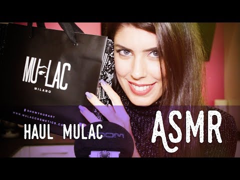 ASMR ita - Haul MULAC 💄 (Milano Temporary Store) · Whispering