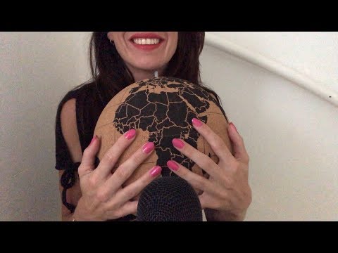 ASMR - Cork Tapping - Fast Tapping and Fingertip Tapping on Cork - No Talking