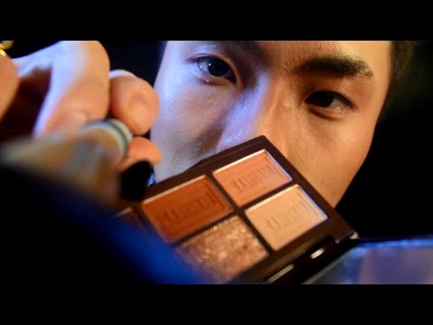 Makeup on Yo Screen 💆🏻‍♀ ASMR: Too Faced Brush Sounds • Korean Roleplay • 메이크업
