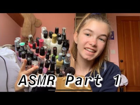 ASMR nail polish tapping// part 1