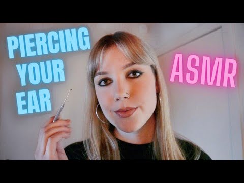 ASMR ♥︎ Piercing Your Ears ~ Roleplay