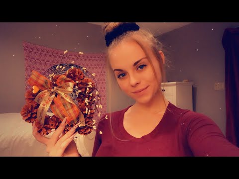 ASMR! Fall Items! Tapping And Scratching!🍂🎃👻