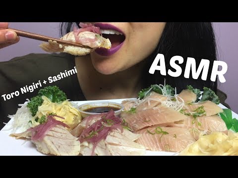 ASMR Sashimi + Nigiri (EATING SOUND) NO TALKING | SAS-ASMR