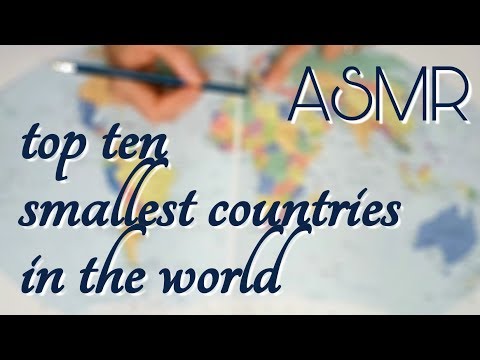 ASMR Top 10 Smallest Countries (By Geographic Area)
