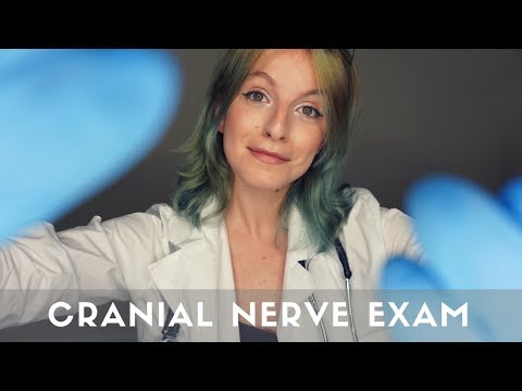 ASMR 💤 Cranial nerve exam ⚕️ Doctor check up