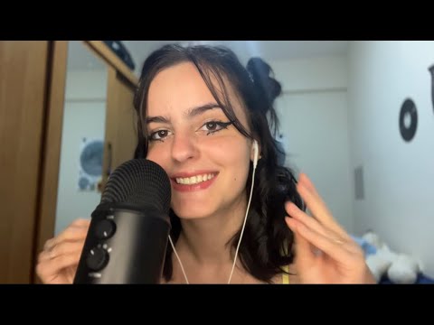 ASMR COM SENSIBILIDADE ALTA | lendo, inaudível, lousa branca, recorte