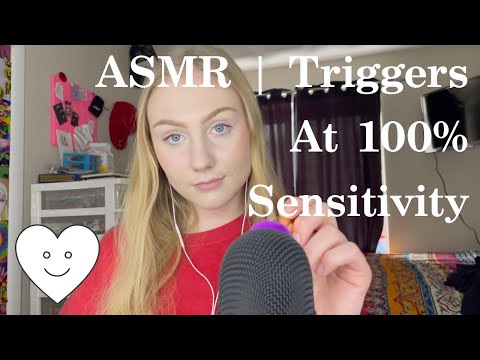 ASMR | Triggers At 100% Sensitivity