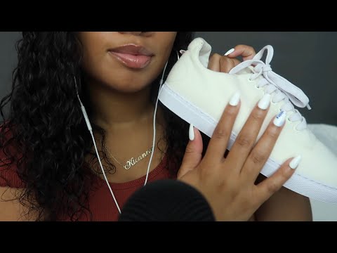ASMR | Shoe Tapping & Scratching 👟 ft. NAADAM Cashmere Sneakers
