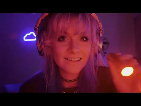 ASMR Eye Gymnastics In The Dark | Can You Make It To The End? (Bright Lights + Closed Eye Triggers!)
