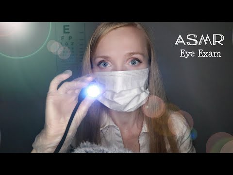 ASMR DOCTOR Relaxing Eye Exam Roleplay 👀Personal Attention