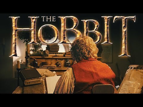 Hobbit Study Session 🖋️ Bilbo Baggins Writting Room ASMR Ambience - Lord of the Rings - The Shire