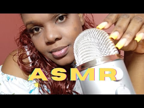 Asmr/SCRATCHING AND TAPPING MIC/NO TALKING. 💋💋💕