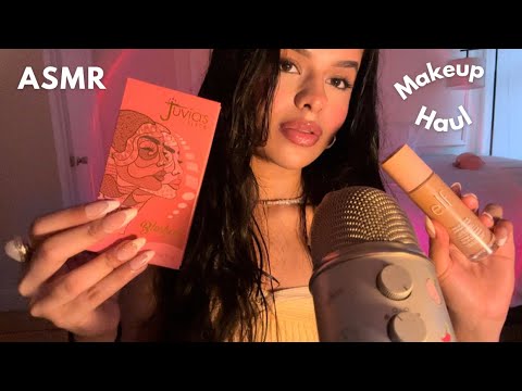 ASMR~ Tingly Makeup Haul (Mouth Sounds, Tapping, Whispers)