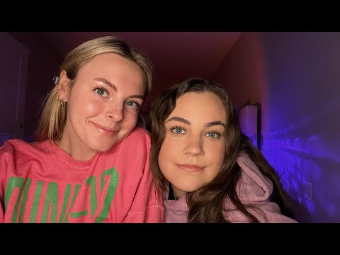 ASMR Doing Our Everyday Makeup Look On Each Other