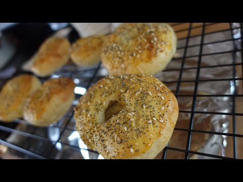 ASMR Baking Bagels From Scratch 🥯 Whispered