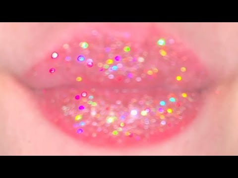 ASMR kissing sounds with my new stay golden lip kit