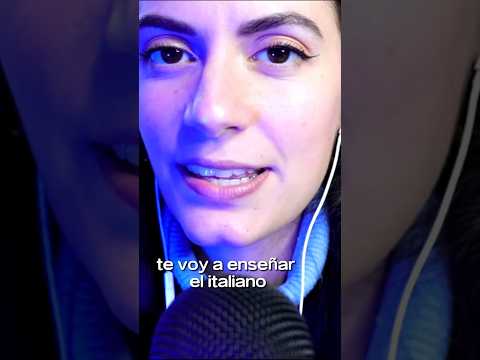 TE ENSEÑO EL ITALIANO (Frases ÚTILES si vienes a Italia!) #asmr #shorts