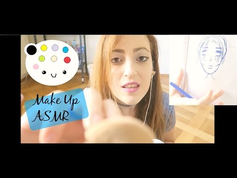 ♡ASMR Make-up Roleplay ITA Trucco da Vampiro (Humming~Personal Attention)