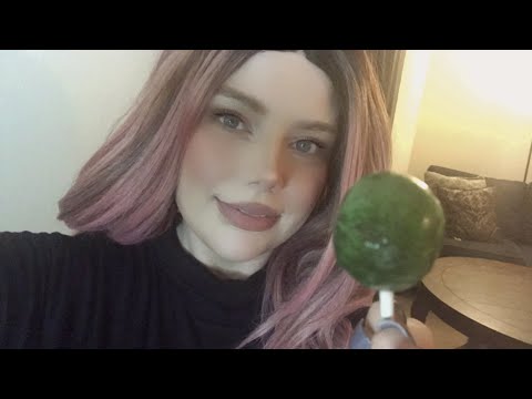ASMR | Spit Painting With A Lollipop