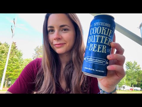 ASMR • Cookie Butter Beer Tasting & Whisper Ramble