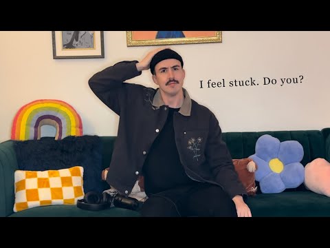 the solution to feeling stuck in life | asmr ramble