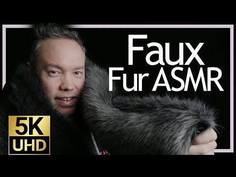 Faux Fur ASMR Massage 👏 Tingles & Relaxing for Sleep (5K UHD)