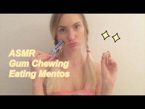 ASMR Intense Gum Chewing & Mouth Sounds + Whisper
