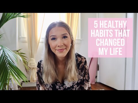 5 healthy habits that changed my life | ASMR