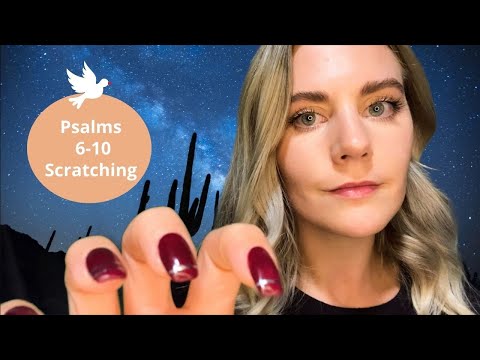 ASMR Invisible Scratching and Tapping ~ Psalm 6-10