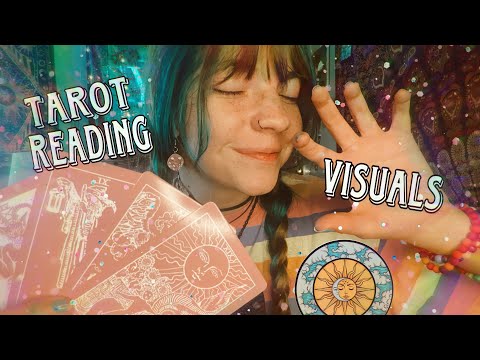 ASMR Tarot Card Reading, Visuals & M0uth Sounds for Relaxation