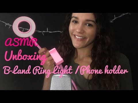 ASMR Unboxing B- Land Ring Light/ Phone Holder