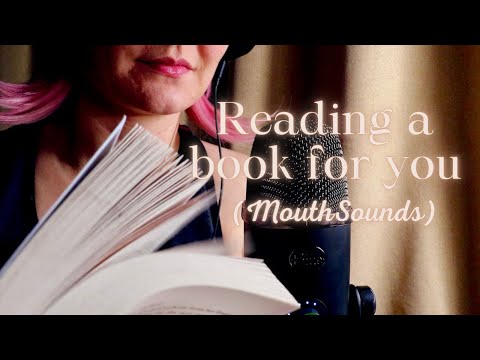 Reading my book for you (lot of mouth sounds) 📖 | ASMR Nordic Mistress