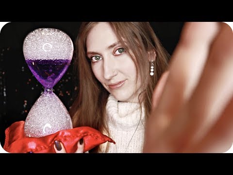 ASMR Time to SLEEP ⏳ Soothing Sounds, Close up Whisper, Face Brushing, Gentle Tapping, Crinkle +