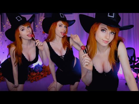 Amouranth HALLOWEEN ASMR ROLEPLAY (using my mouth Tingles)