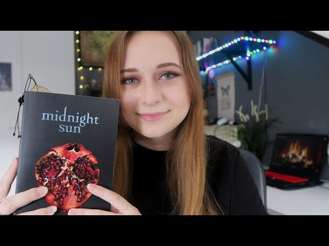 [ASMR] Upclose Inaudible Whispering (Reading Midnight Sun🧛🏼‍♂️)