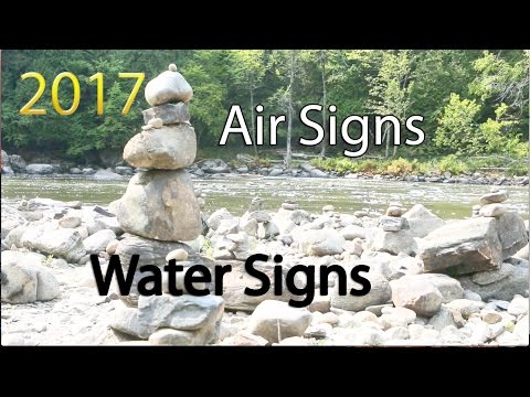 ASMR 2017 Horoscopes and Resolutions - Whispered - Ear to ear - Air and Water signs
