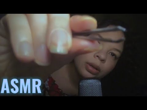 ASMR: REMOVENDO OS CRAVINHOS DO SEU NARIZ DELICADAMENTE 💤👃