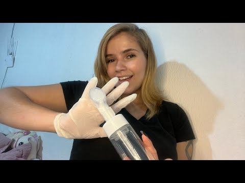 ASMR: LIMPEZA DE PELE ✨