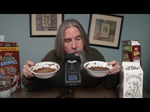 Cocoa Krispies vs Cocoa Pebbles ASMR