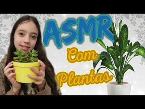 ASMR COM PLANTINHAS - Tapping - Scraping - Português