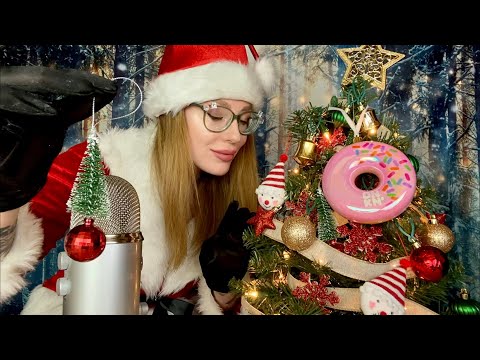 ASMR Holiday Tree Decorating (NO TALKING)