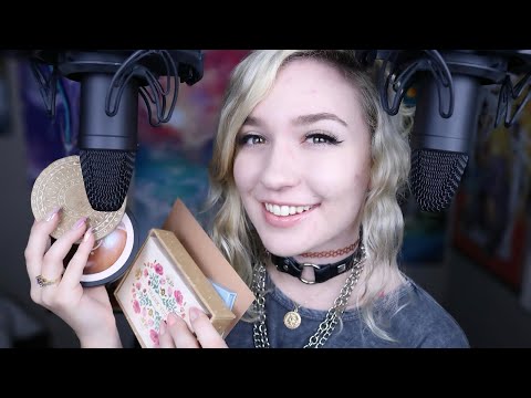 fast tapping on different objects ASMR