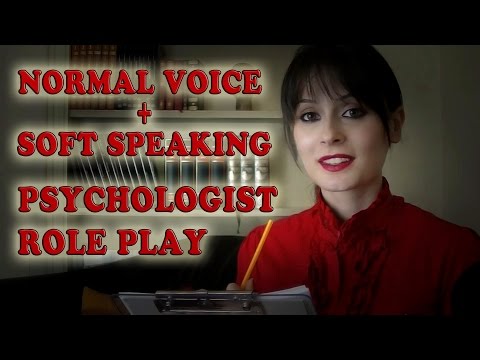 ASMR ITA ✰ Psychologist Roleplay (soft speaking & normal voice) ✰