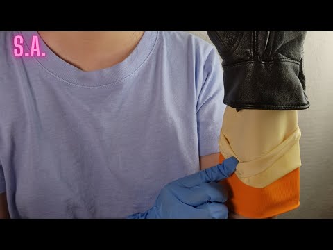 Asmr | 4 Layer Gloves Take On & Off (Quiet)