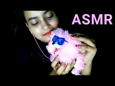 [ASMR] Pink Puppy Tapping With Whispering