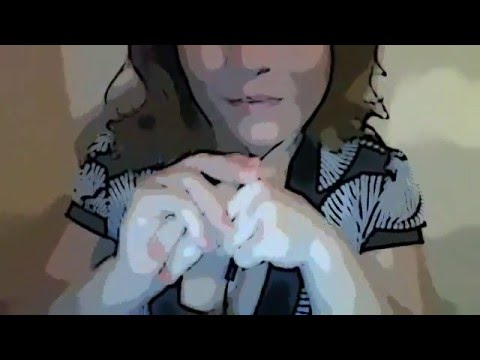 Lotion cream sounds and hand moviments ASMR