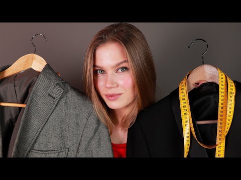 [ASMR] Relaxing Suit Fitting RP, Personal Attention