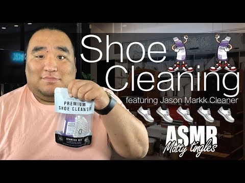 [ASMR] Shoe Cleaning w/ Jason Markk | MattyTingles