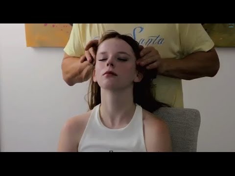 Head Massage & Face Massage - Relaxing ASMR